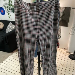 Plaid Dress Pants